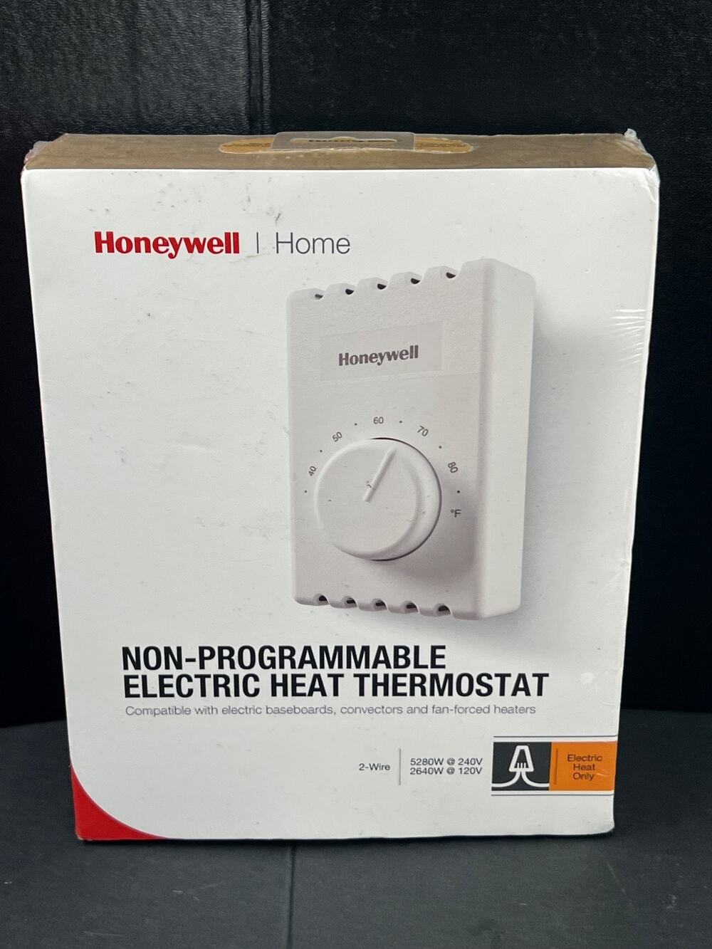 Honeywell CT410A Mechanical Non-Programmable Electric Heat Thermostat NEW